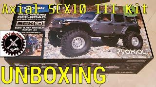 Axial SCX10 III Jeep Wrangler JLU Kit - Unboxing