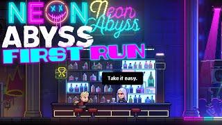 Neon Abyss - First Run Gameplay (No Commentary)