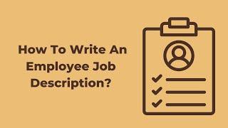 Employee Job Descriptions