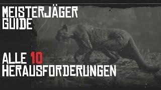 ALLE MEISTERJÄGER HERAUSFORDERUNGEN | GUIDE | RED DEAD REDEMPTION 2