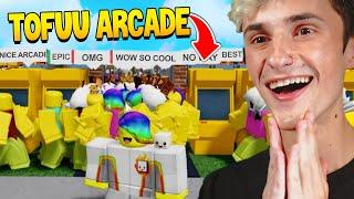 I opened a TOFUU ARCADE  it became POPULAR  (Roblox)