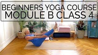 Beginners Yoga Course | Module B, Class 4 | 82 min | Cat de Rham | Online Yoga Teaching