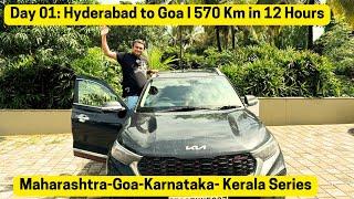 EP01: Hyderabad to Goa by car I Rainy Roads: Exploring the Western Coast