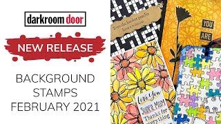 Darkroom Door New Release Background Stamps February 2021