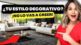 DISEÑO DE INTERIORES  DESCUBRE TU ESTILO DECORATIVO ¡Y lo que dice de ti!