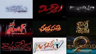 #prabhas #all movies #titlecard #hits and #flops