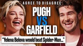 Andrew Garfield & Florence Pugh Argue Over The Internet's Biggest Debates | Agree To Disagree