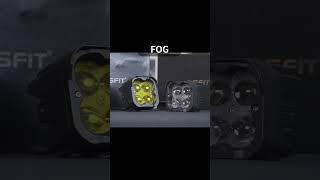 Introduce 3'' LED Pods Fog Light Beam #lasfit #offroad #4x4 #trucks #fog #caraccessories #truck