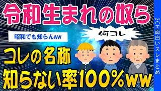 【2ch知識教養スレ】令和生まれの奴ら、コレの名称知らない率100％ｗｗ【ゆっくり解説】