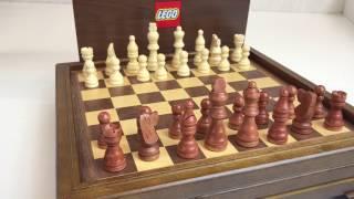 LEGO Wooden Chess and Game Set - Employee Gift