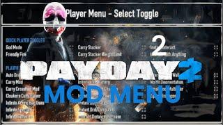 *UPDATED* HOW TO INSTALL MOD MENU FOR PAYDAY 2 | BEST FREE MOD MENU IN 2024?