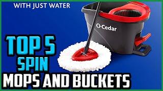 Top 5 Best Spin Mops and Buckets in 2021 [Reviews & Buyer’s Guide]