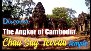 Exploring the Angkor Temple Complex, Cambodia: Chau Say Tevoda temple