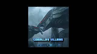 Godzilla's villains | King Ghidorah edit | Godzilla edit | #shorts #godzilla #edit #short #viral