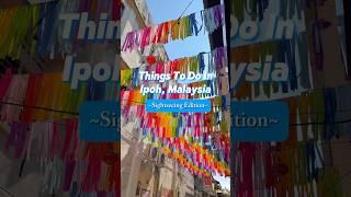 Things To Do In Ipoh, Malaysia #ipoh #malaysia #cuticutimalaysia #ipohperak #muralarts #travelvlog