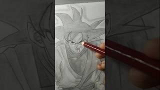 Black Goku  Sketch  || #shorts #anime