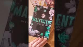 Dark why choose romance E2L, slow burN, MFMM Malevolent by Lainey Delaroque #booktube