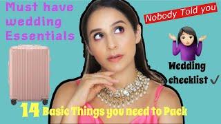 Wedding Essentials Checklist || Must have || Basic Products you need \ By Monika