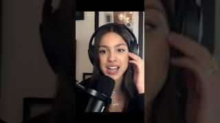 Why Olivia Rodrigo Starts Writing a Song with Lyrics #shorts