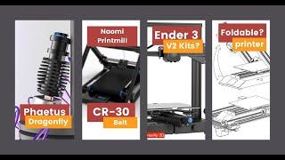 Phaetus Dragonfly - Ender 3v2 kits - CR-30 - Printermill   Foldable Printer   Z3DP News and Updates