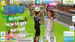 The Sims Mobile - How To Get Married  Android/iOS