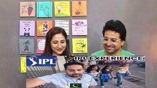 PAk Reacts to PAKISTANI IN IPL CRICKET | IPL EXPERIECE | INDIA TRAVEL