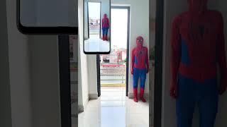 Spider-man vs Grandfarther game over  #spiderman #shorts