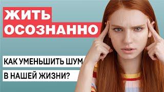 Как уменьшить шум в нашей жизни? |  Жить осознанно