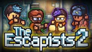 4 музыканта СБЕГАЮТ С ТЮРЬМЫ в The Escapists 2!