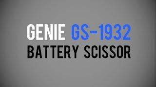 Genie 1932 Scissor Lift