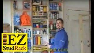 Part 1- The Ultimate Storage System for Sheetrock Garages- EZStudRack Storage Solutions