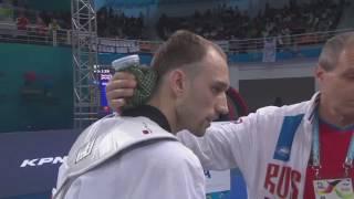 Damon SANSUM (GBR) vs Anton KOTKOV (RUS) Semifinal M-80 2017 World Taekwondo Championships