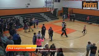 Camden Hills at Gardiner Boys'Basketball