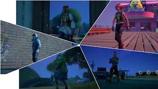 Unterhalte dich mit Sunny, Abstrakt, Traumblume, Riot oder Buschranger| FORTNITE Legendärer Auftrag