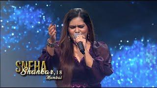 NEW! Sneha Shankar Today Performance || Bhare Naina By Sneha Shankar || Indian idol  15 pre finale