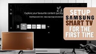 How to Setup Samsung 4K Smart TV For First Time [Step by Step]