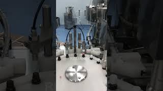 5ML, 10ML Automatic Vitamin D3 Amber Glass Dropper Bottle Filling Capping Machine #RelianceMachinery