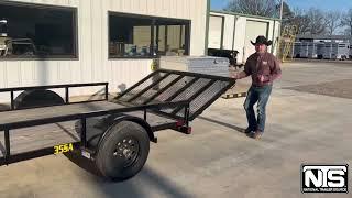 2022 Big Tex Trailers 35SA 12' Single Axle Utility Trailer