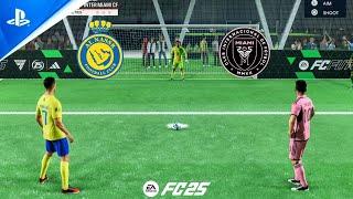 FC 25 Volta Football | Al Nassr vs Inter Miami | Ronaldo vs Messi | Penalty Shootout - PS5 Gameplay