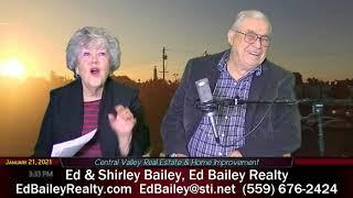 Ed & Shirley Bailey talk with Mike about two beautiful homes for sale in Fish Camp, California