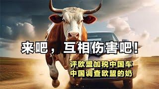 来吧，互相伤害吧！评欧盟加税中国车，中国调查欧盟的奶