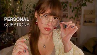 ASMR  Asking you extremely personal QUESTIONS  german whispering