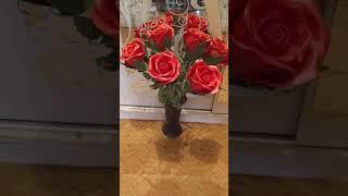 Цветы на кладбище из изолона #цветынакладбище, #цветыизизолона
