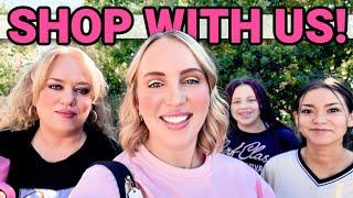 SHOP WITH US! Christmas Decor Shopping & Haul!