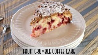 Fruit Crumble Coffee Cake