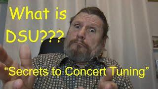 The Secret to Concert Tunings - DSU - What is it?