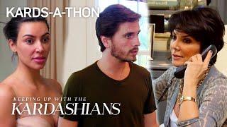 Kim Kardashian, Scott Disick & Kris Jenner's Most OMG KUWTK Moments | Kards-A-Thon | KUWTK | E!