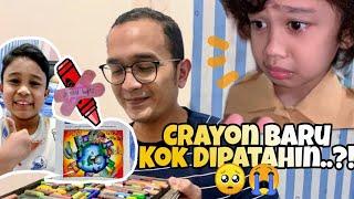 NANGIS! CRAYON BARU JUTA’AN RUPIAH KOK DIPATAHIN?! CARANDACHE