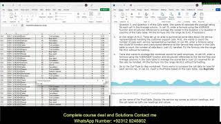 New Perspectives Excel 365/2021 | Module 7: End of Project 1 | Pierce Software