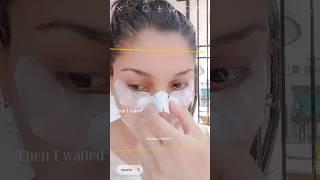 Fast and easy skin care routine// #viral #youtube #shortsvideo #beauty #explorepage #skincare